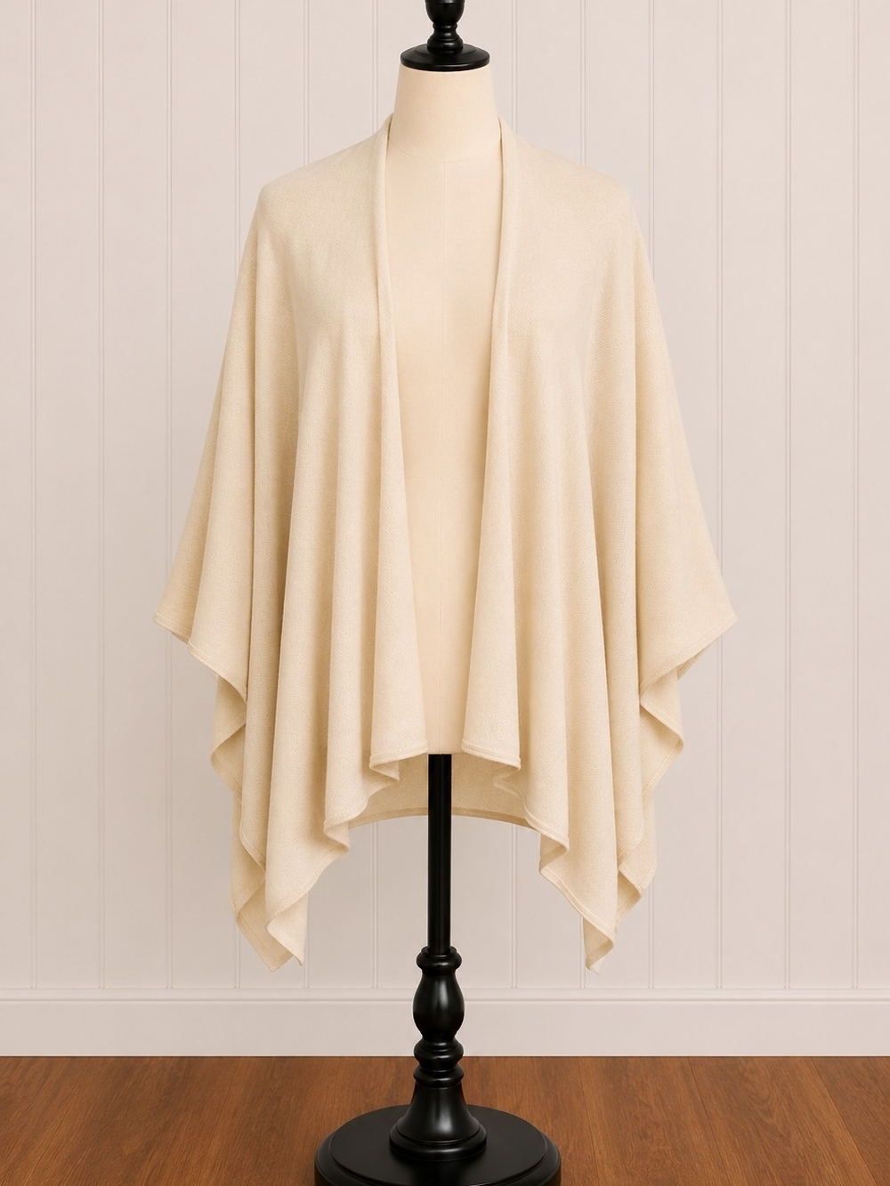 Simply Noelle Pearl Poncho Cardigan
